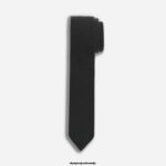 OLYMP dodatki 2DD6J2207 kravata superslim 5 cm, črna