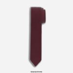 OLYMP dodatki 2DD6J2220 kravata superslim 5 cm, barolo