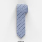 OLYMP dodatki 2DD6J2231 kravata slim 6,5 cm, modra