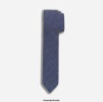OLYMP dodatki 2DD6J2314 kravata superslim 5 cm, modra