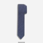 OLYMP dodatki 2DD6J2314 kravata superslim 5 cm, modra