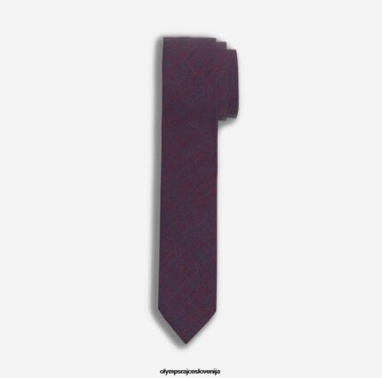 OLYMP dodatki 2DD6J2329 kravata superslim 5 cm, rdeča