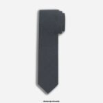 OLYMP dodatki 2DD6J2331 kravata slim 6,5 cm, olivna