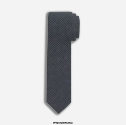 OLYMP dodatki 2DD6J2331 kravata slim 6,5 cm, olivna