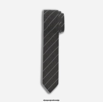 OLYMP dodatki 2DD6J2391 kravata superslim 5 cm, antracit