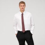 OLYMP dodatki 2DD6J2403 kravata navadna 7 cm, rdeča