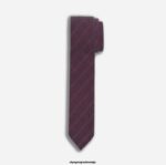 OLYMP dodatki 2DD6J2404 kravata superslim 5 cm, rdeča