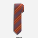 OLYMP dodatki 2DD6J2422 kravata slim 6,5 cm, sienna