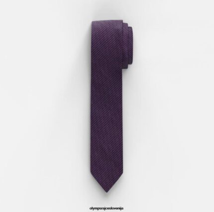 OLYMP dodatki 2DD6J2467 kravata superslim 5 cm, palisander