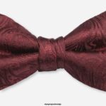 OLYMP dodatki 2DD6J2525 metuljček navaden 5,5 cm, temno rdeč - Image 2