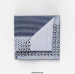 OLYMP dodatki 2DD6J2560 žepni kvadrat 30x30cm, marine