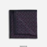 OLYMP dodatki 2DD6J2566 žepni kvadrat 33x33 cm, temno rdeč