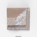 OLYMP dodatki 2DD6J2589 žepni kvadrat 30x30cm, taupe