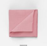 OLYMP dodatki 2DD6J2595 žepni kvadrat 33x33 cm, rdeč