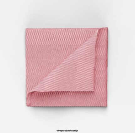 OLYMP dodatki 2DD6J2595 žepni kvadrat 33x33 cm, rdeč