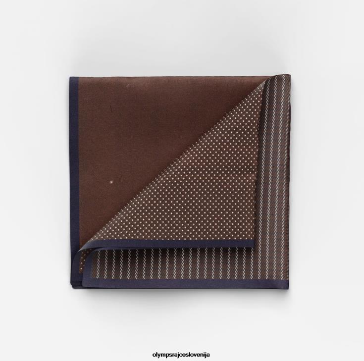 olymp_dodatki_2dd6j2598_zepni_kvadrat_33x33_cm_rjav.jpg OLYMP dodatki 2DD6J2598 žepni kvadrat 33x33 cm, rjav - Image 1