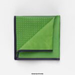 OLYMP dodatki 2DD6J2601 žepni kvadrat 33x33 cm, zelen