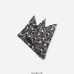 OLYMP dodatki 2DD6J2604 žepni kvadrat 28x28 cm, zelen