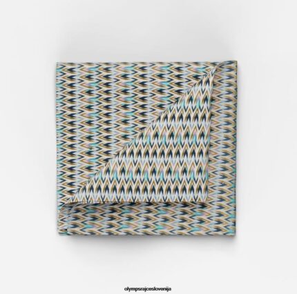 OLYMP dodatki 2DD6J2605 žepni kvadrat 30x30cm, mint