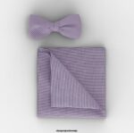 OLYMP dodatki 2DD6J2646 metuljček/žepni kvadratni komplet viola