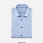 OLYMP oblačila 2DD6J1001 luxor 24/seven modern fit, poslovna srajca, new kent, svetlo modra