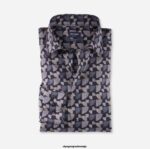 OLYMP oblačila 2DD6J1003 luxor modern fit, poslovna srajca, global kent, taupe