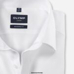 OLYMP oblačila 2DD6J1005 luxor modern fit, poslovna srajca, new kent, bela - Image 2