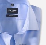 OLYMP oblačila 2DD6J1006 luxor modern fit, poslovna srajca, new kent, modra - Image 2