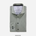 OLYMP oblačila 2DD6J1040 luxor 24/seven modern fit, poslovna srajca, kent, limeta