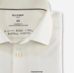 OLYMP oblačila 2DD6J1049 luxor 24/seven modern fit, poslovna srajca, global kent, svetlo bež - Image 2