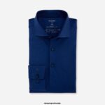 OLYMP oblačila 2DD6J1094 luxor 24/seven modern fit, poslovna srajca, kent, royal