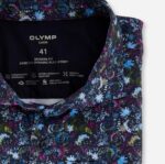 OLYMP oblačila 2DD6J1099 luxor 24/7 modern fit, poslovna srajca, kent, fuksija - Image 2