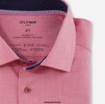 OLYMP oblačila 2DD6J1113 luxor 24/seven modern fit, poslovna srajca, global kent, rdeča - Image 2