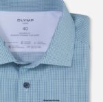 OLYMP oblačila 2DD6J1116 luxor 24/seven modern fit, poslovna srajca, global kent, svetlo zelena - Image 2