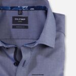 OLYMP oblačila 2DD6J1132 luxor modern fit, poslovna srajca, global kent, marine - Image 2