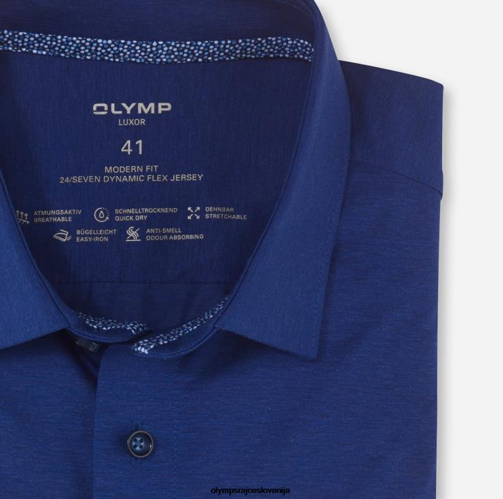 OLYMP oblačila 2DD6J1173 luxor 24/seven modern fit, poslovna srajca, new kent, royal - Image 2