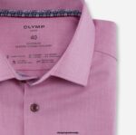 OLYMP oblačila 2DD6J1196 luxor 24/7 moderen kroj, poslovna srajca, global kent, fuksija - Image 2
