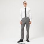 OLYMP oblačila 2DD6J119 št. six super slim, poslovna srajca, urban kent, svetlo bež - Image 2
