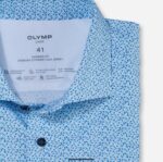 OLYMP oblačila 2DD6J1204 luxor 24/seven modern fit, poslovna srajca, kent, aqua - Image 2