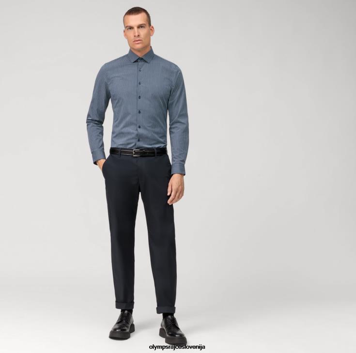 OLYMP oblačila 2DD6J120 št. six 24/7 super slim, poslovna srajca, moderni kent, marine - Image 2