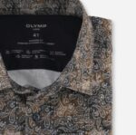 OLYMP oblačila 2DD6J1215 luxor 24/seven modern fit, poslovna srajca, new kent, rjava - Image 2