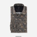 OLYMP oblačila 2DD6J1215 luxor 24/seven modern fit, poslovna srajca, new kent, rjava