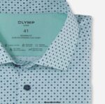 OLYMP oblačila 2DD6J1218 luxor 24/seven modern fit, poslovna srajca, global kent, svetlo zelena - Image 2
