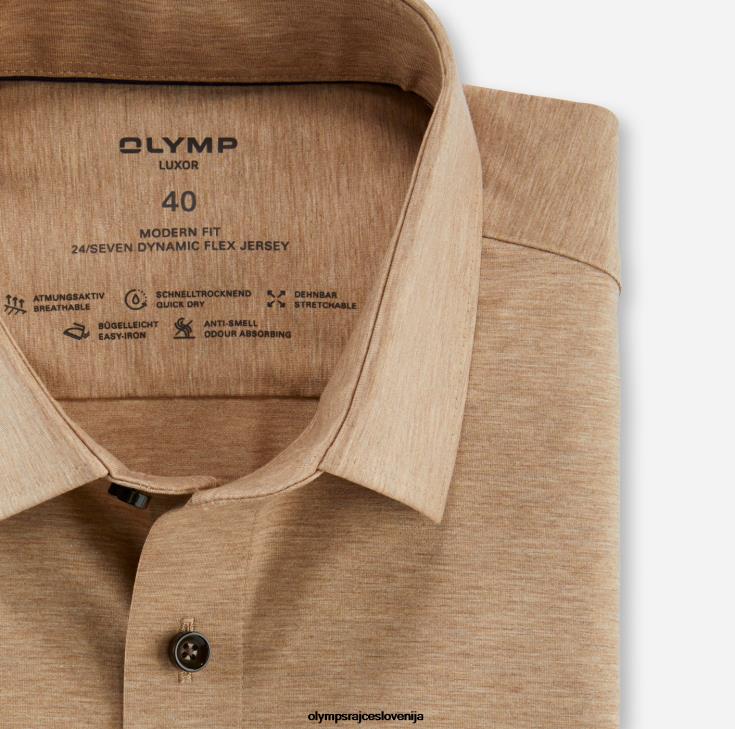 OLYMP oblačila 2DD6J1262 luxor 24/seven modern fit, poslovna srajca, new kent, naravna - Image 2