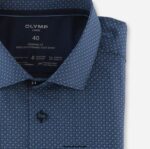 OLYMP oblačila 2DD6J1269 luxor 24/seven modern fit, poslovna srajca, modern kent, marine - Image 2