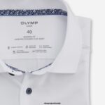 OLYMP oblačila 2DD6J1285 luxor 24/seven modern fit, poslovna srajca, global kent, bela - Image 2