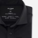 OLYMP oblačila 2DD6J1411 luxor 24/7 modern fit, poslovna srajca, dolgi rokavi, ekstra dolgi, kent, črna - Image 2