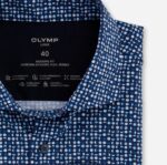 OLYMP oblačila 2DD6J1416 luxor 24/7 modern fit, poslovna srajca, dolgi rokavi, ekstra dolgi, kent, marine - Image 2