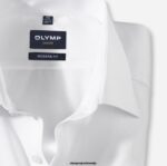 OLYMP oblačila 2DD6J1449 luxor modern fit, poslovna srajca, dolgi ekstra dolgi rokavi, novi kent, bela - Image 2