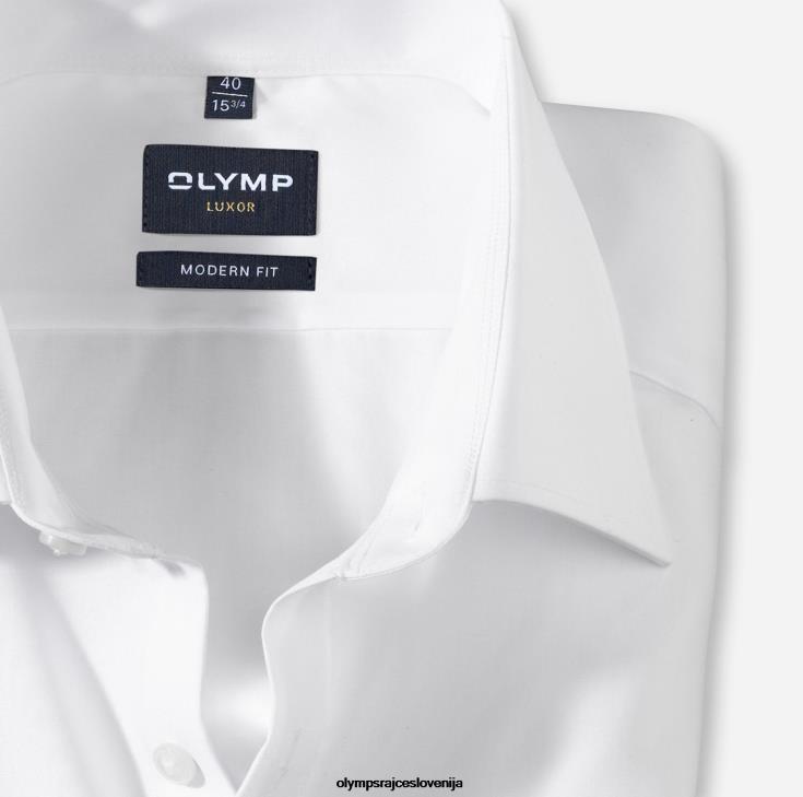 OLYMP oblačila 2DD6J1449 luxor modern fit, poslovna srajca, dolgi ekstra dolgi rokavi, novi kent, bela - Image 2